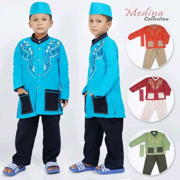 Detail Baju Muslim Anak Laki2 Nomer 55