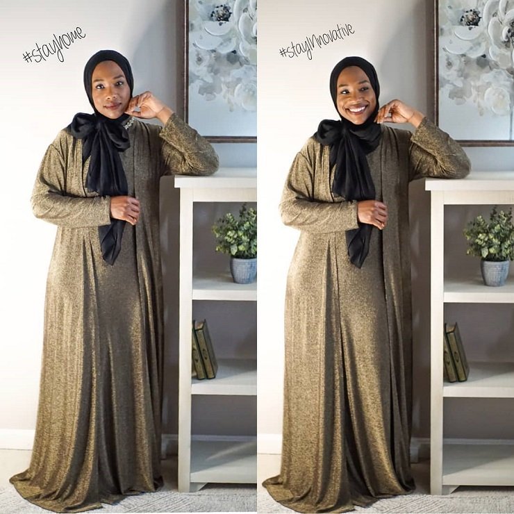 Detail Baju Muslim Wanita Gemuk Nomer 20