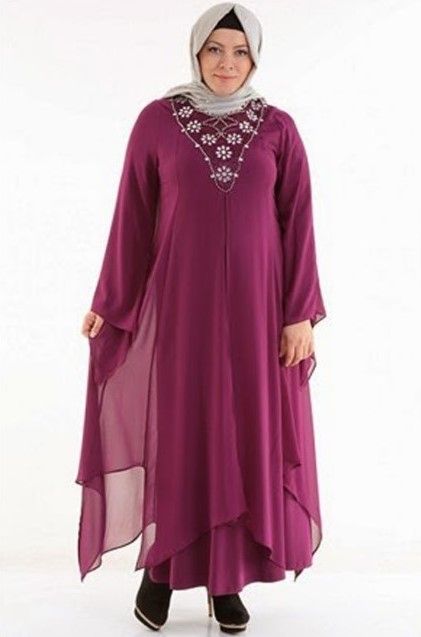 Detail Baju Muslim Wanita Gemuk Nomer 5