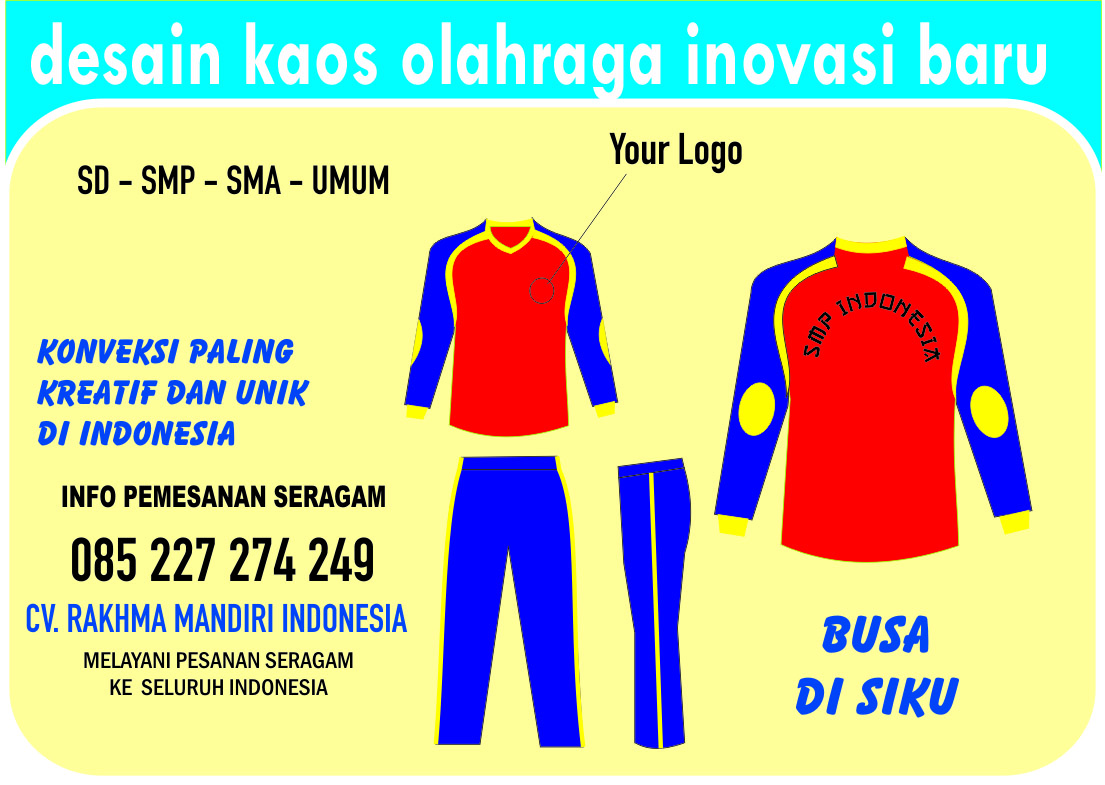 Detail Baju Olahraga Smp Gambar Baju Training Nomer 25