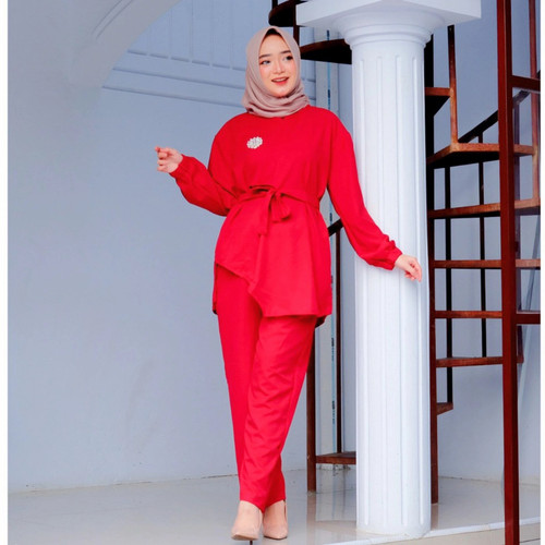 Detail Baju One Set Kekinian Polos Nomer 57