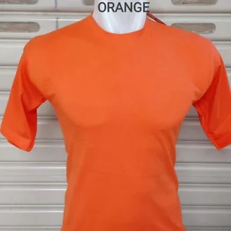Detail Baju Oren Polos Nomer 28
