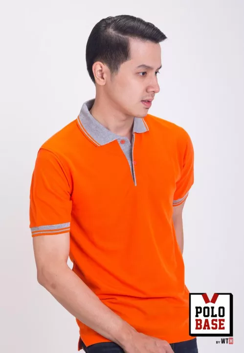 Detail Baju Oren Polos Nomer 42