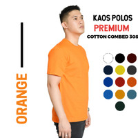 Detail Baju Oren Polos Nomer 53