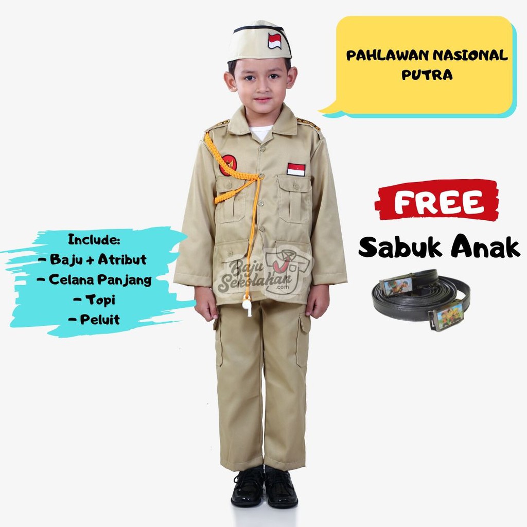 Detail Baju Pahlawan Anak Laki Laki Nomer 4