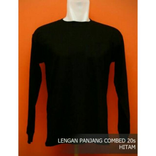 Detail Baju Panjang Hitam Polos Nomer 37