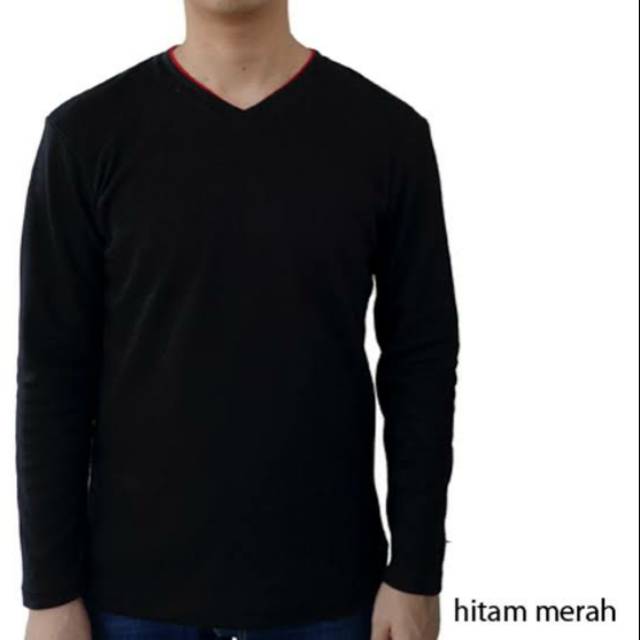 Detail Baju Panjang Hitam Polos Nomer 46