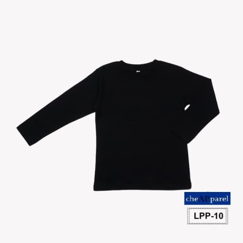 Detail Baju Panjang Hitam Polos Nomer 10