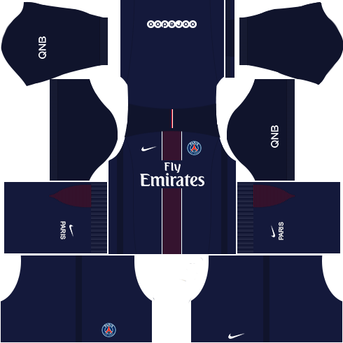 Detail Baju Paris Dream League Soccer Nomer 5