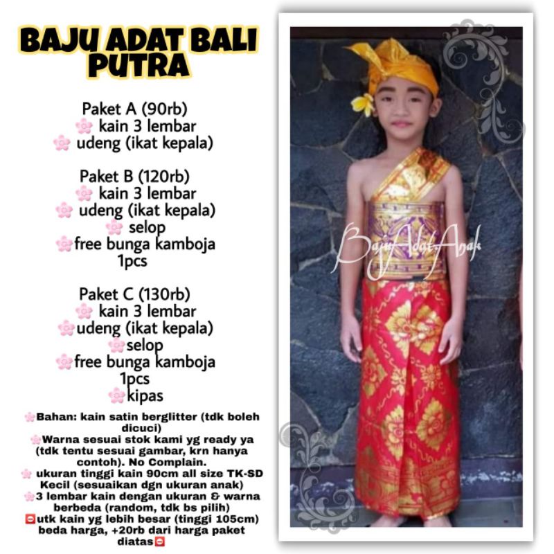 Detail Baju Penari Bali Nomer 47