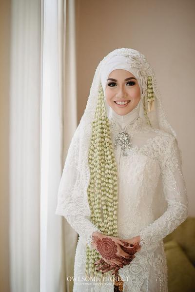 Detail Baju Pengantin Adat Jawa Modern Berhijab Nomer 26