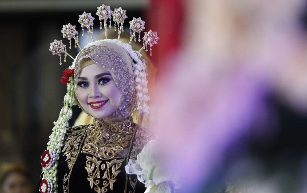 Detail Baju Pengantin Adat Jawa Modern Berhijab Nomer 36