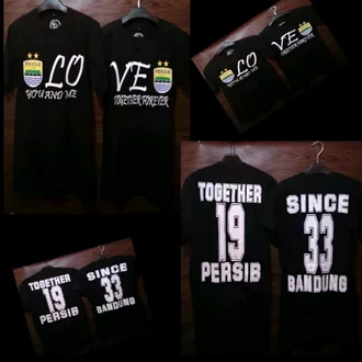 Detail Baju Persib Couple Nomer 51