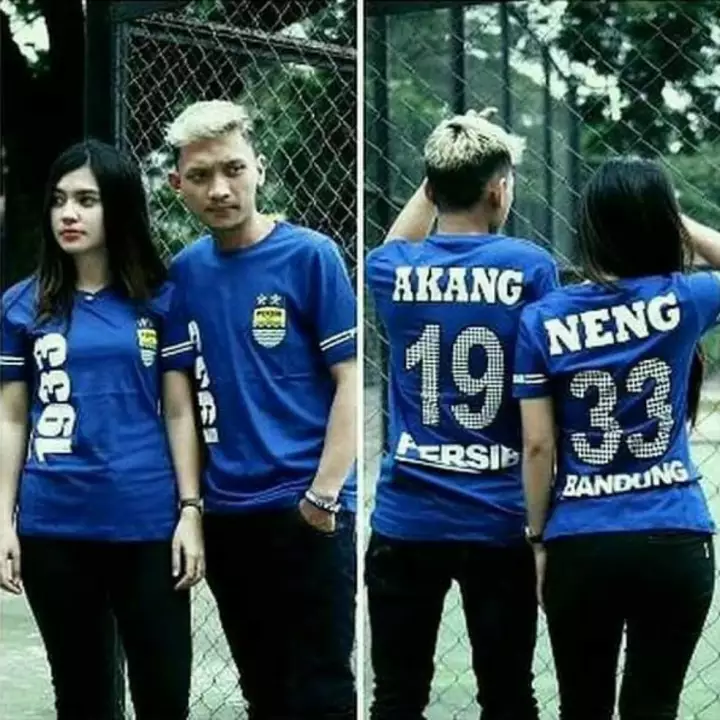 Detail Baju Persib Couple Nomer 9