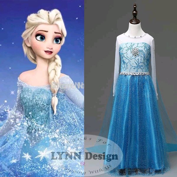 Detail Baju Pesta Frozen Nomer 12