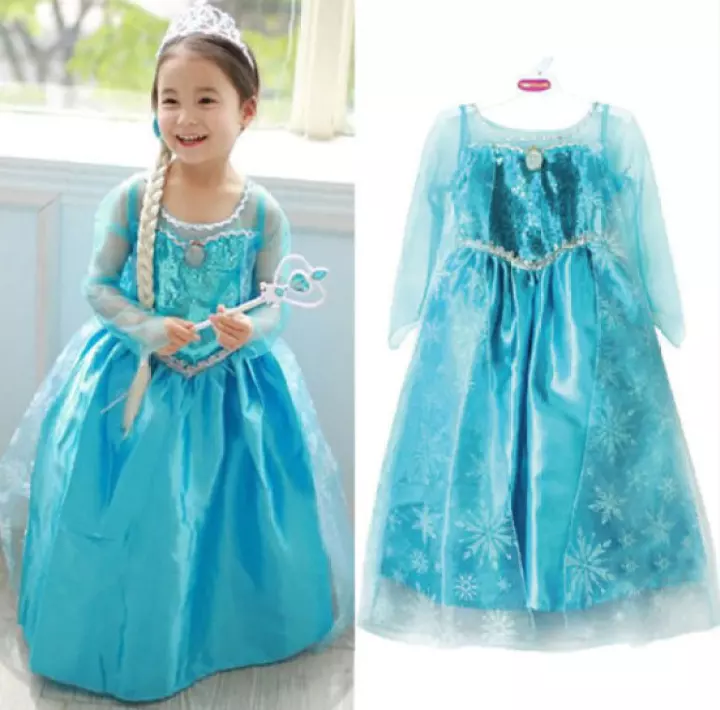 Detail Baju Pesta Frozen Nomer 34