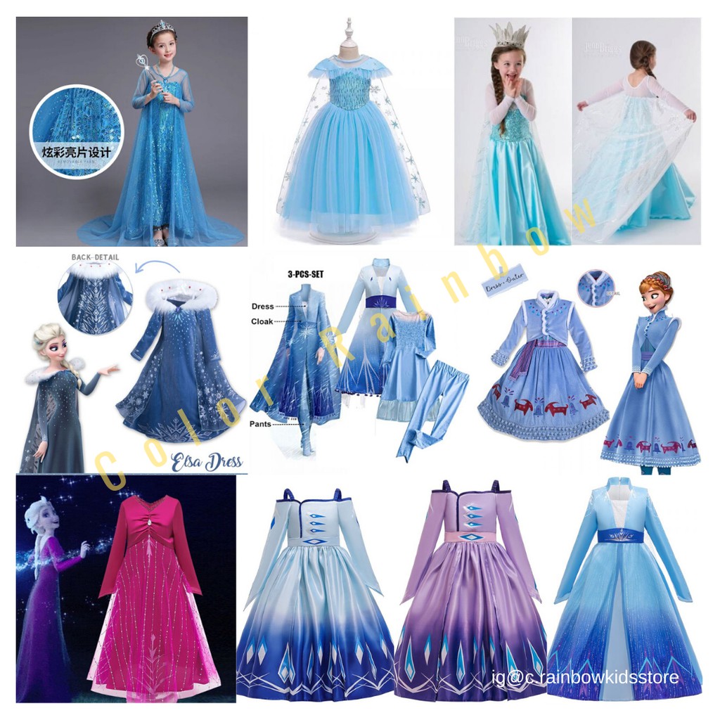 Detail Baju Pesta Frozen Nomer 5