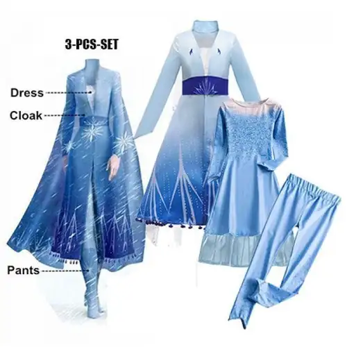 Detail Baju Pesta Frozen Nomer 49