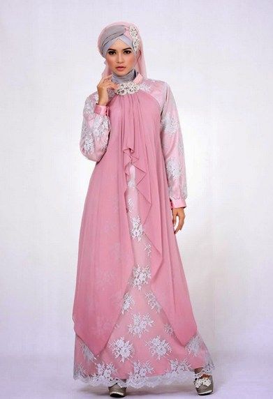 Detail Baju Pesta Hamil Muslimah Nomer 46