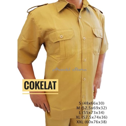 Detail Baju Pns Coklat Nomer 50