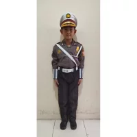 Detail Baju Polisi Dewasa Nomer 45