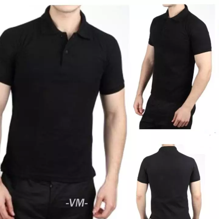 Detail Baju Polo Hitam Polos Nomer 10