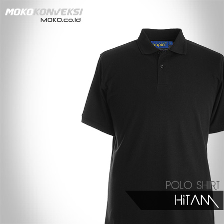 Detail Baju Polo Hitam Polos Nomer 49