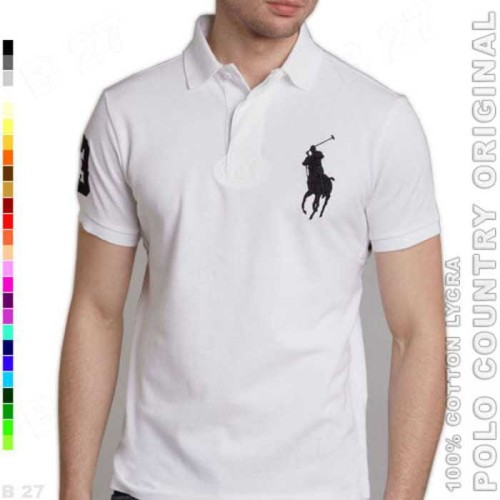 Detail Baju Polo Putih Nomer 26