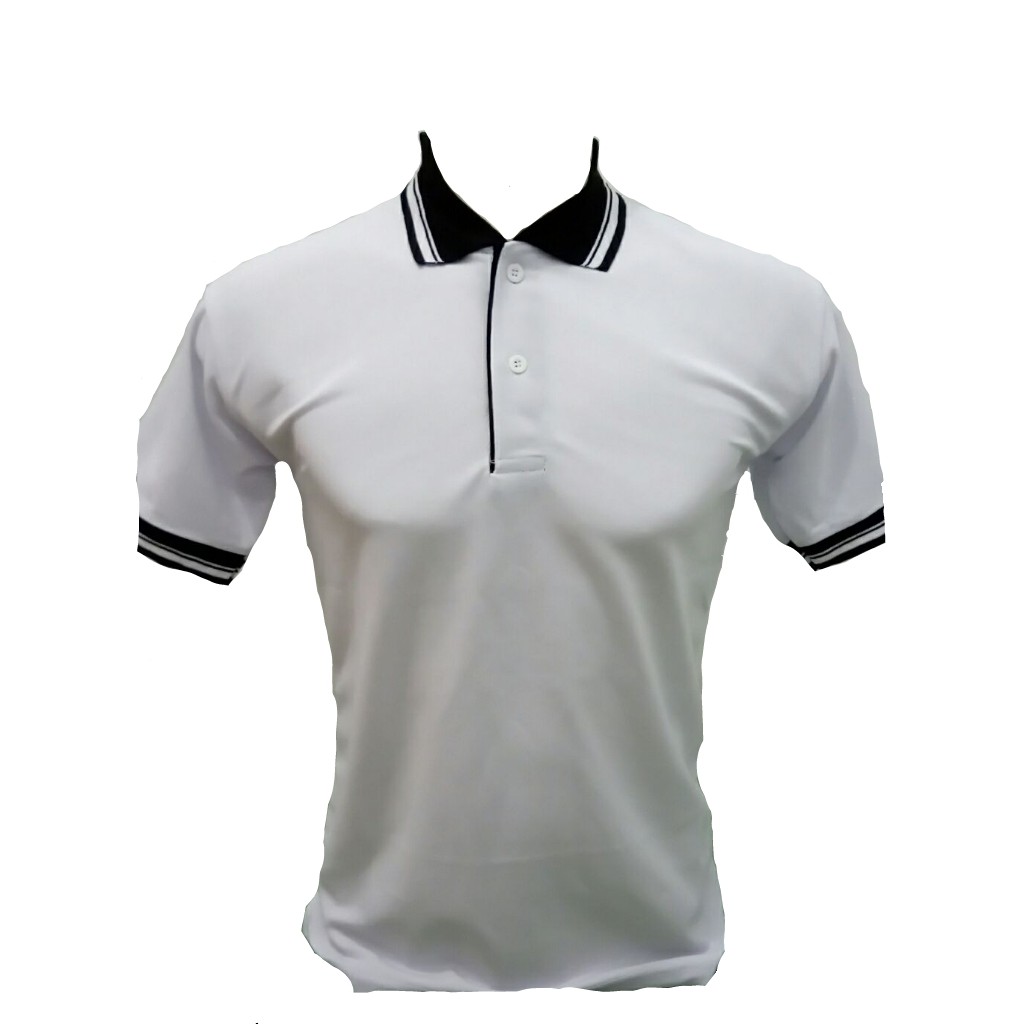 Detail Baju Polo Putih Nomer 33