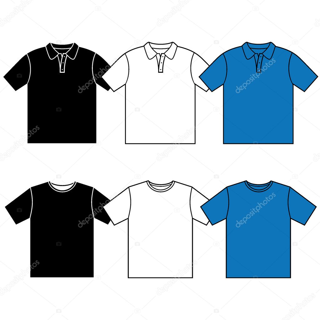 Detail Baju Polo Vector Nomer 22