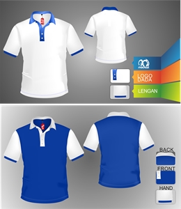 Detail Baju Polo Vector Nomer 6