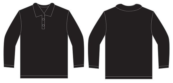 Detail Baju Polo Vector Nomer 55