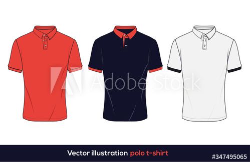 Detail Baju Polo Vector Nomer 57