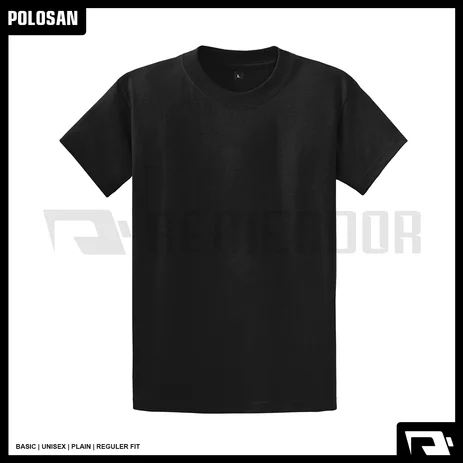 Detail Baju Polos Hitam Depan Nomer 15