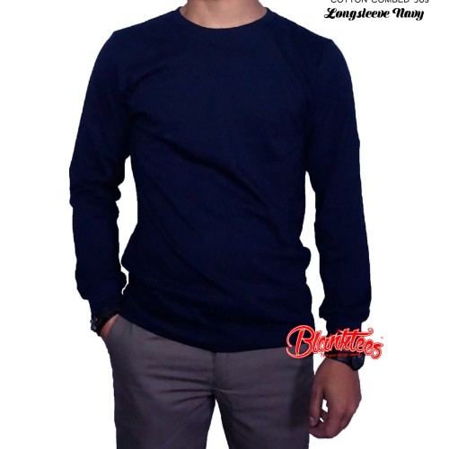 Detail Baju Polos Navy Nomer 34