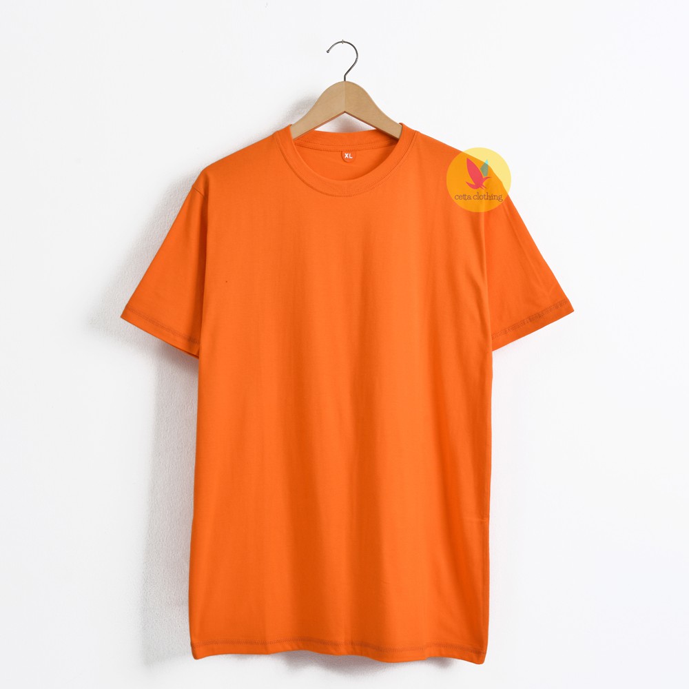 Detail Baju Polos Orange Nomer 42