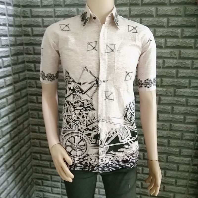 Detail Baju Putih Kemeja Gambar Wayang Nomer 56