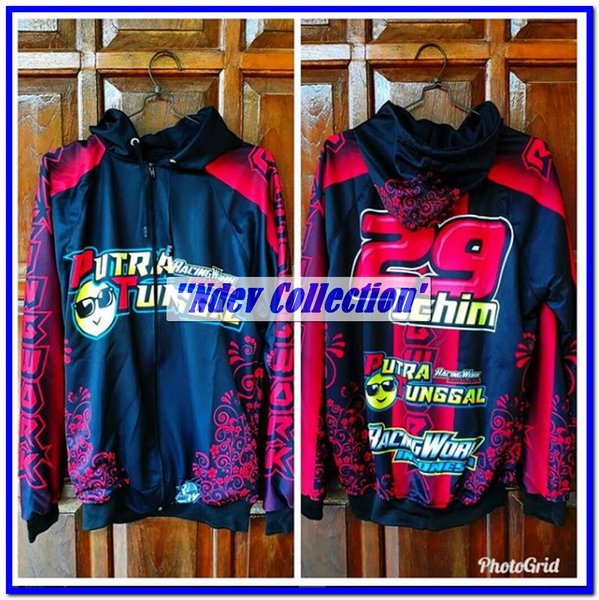 Detail Baju Racing Couple Nomer 40