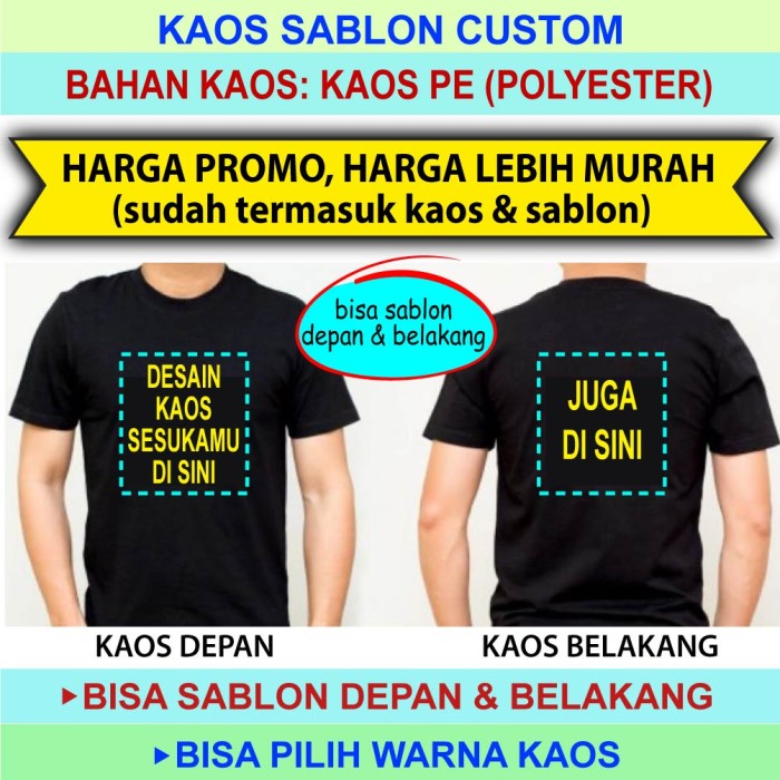 Detail Baju Sablon Gambar Nomer 14