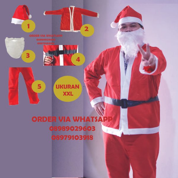 Detail Baju Santa Claus Nomer 8