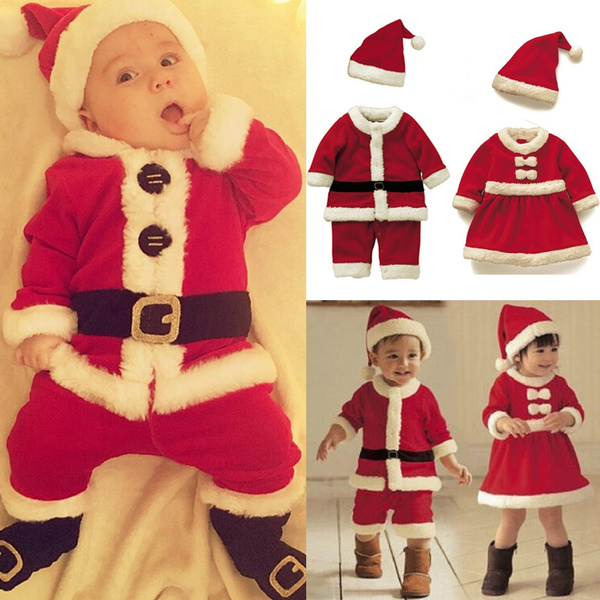 Baju Santa Claus Bayi - KibrisPDR