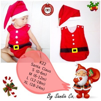 Detail Baju Santa Claus Bayi Nomer 18