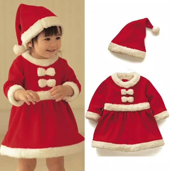 Detail Baju Santa Claus Bayi Nomer 47