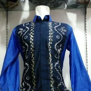 Detail Baju Sasirangan Kombinasi Nomer 56