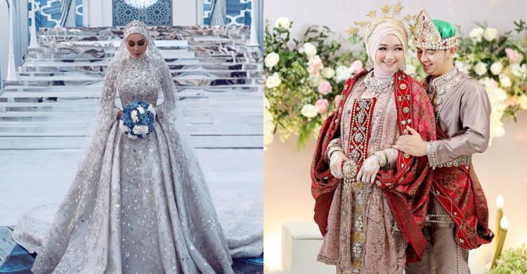 Detail Baju Selayar Pengantin Hijab Nomer 34