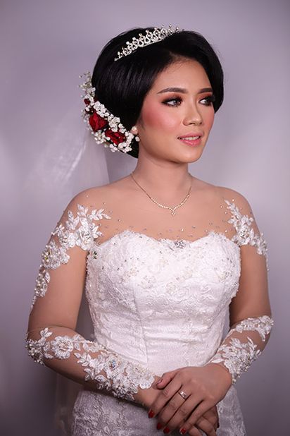 Detail Baju Selayar Pengantin Hijab Nomer 44