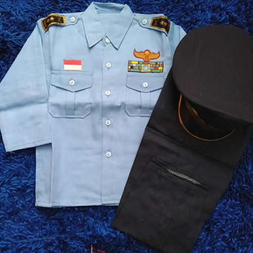 Detail Baju Seragam Angkatan Udara Nomer 40