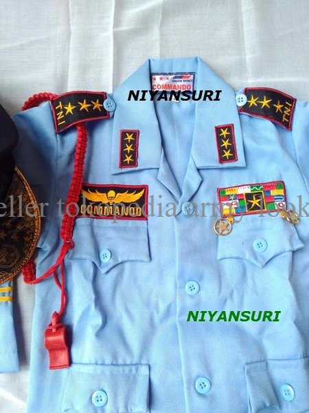 Detail Baju Seragam Angkatan Udara Nomer 55