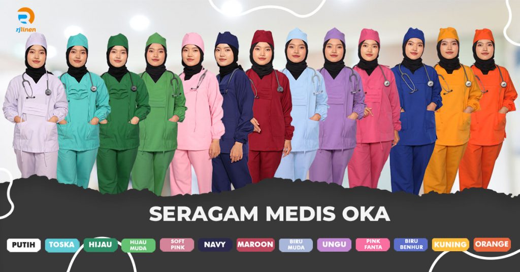 Detail Baju Seragam Rumah Sakit Nomer 15