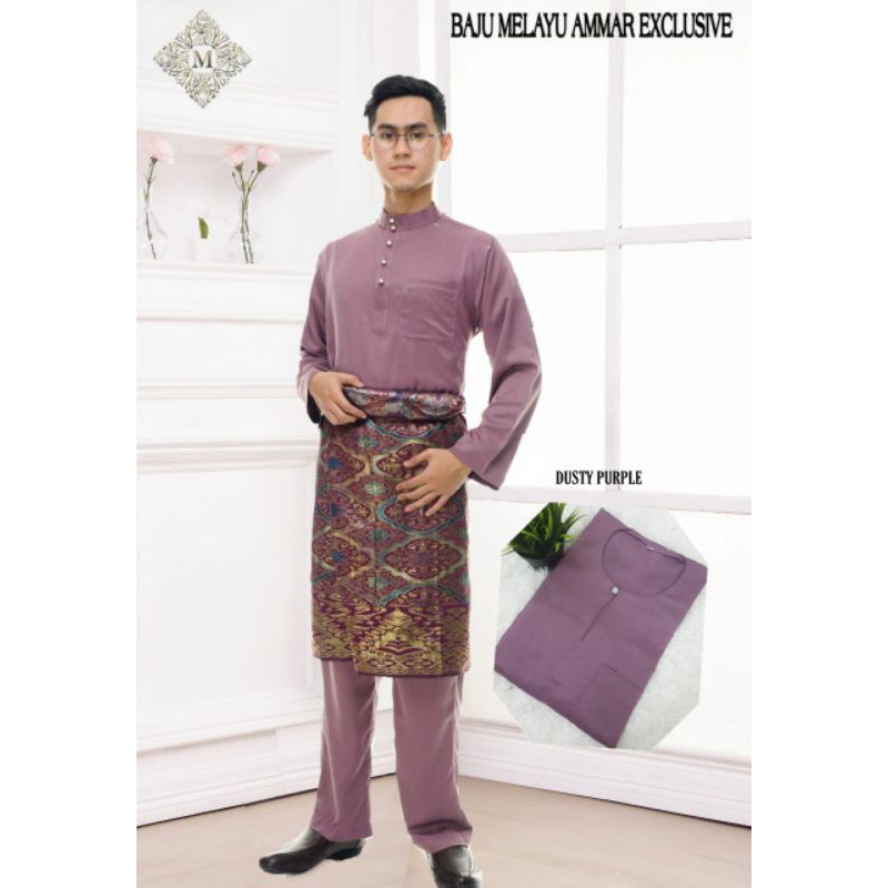 Detail Baju Songket Melayu Nomer 20